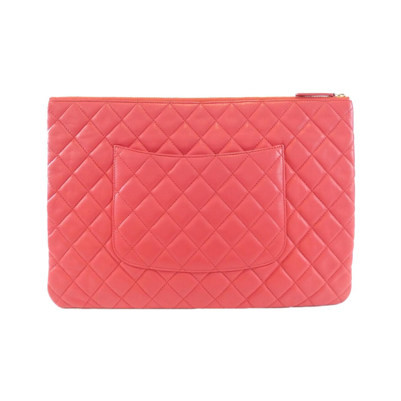 Chanel Lambskin Pouch Bag