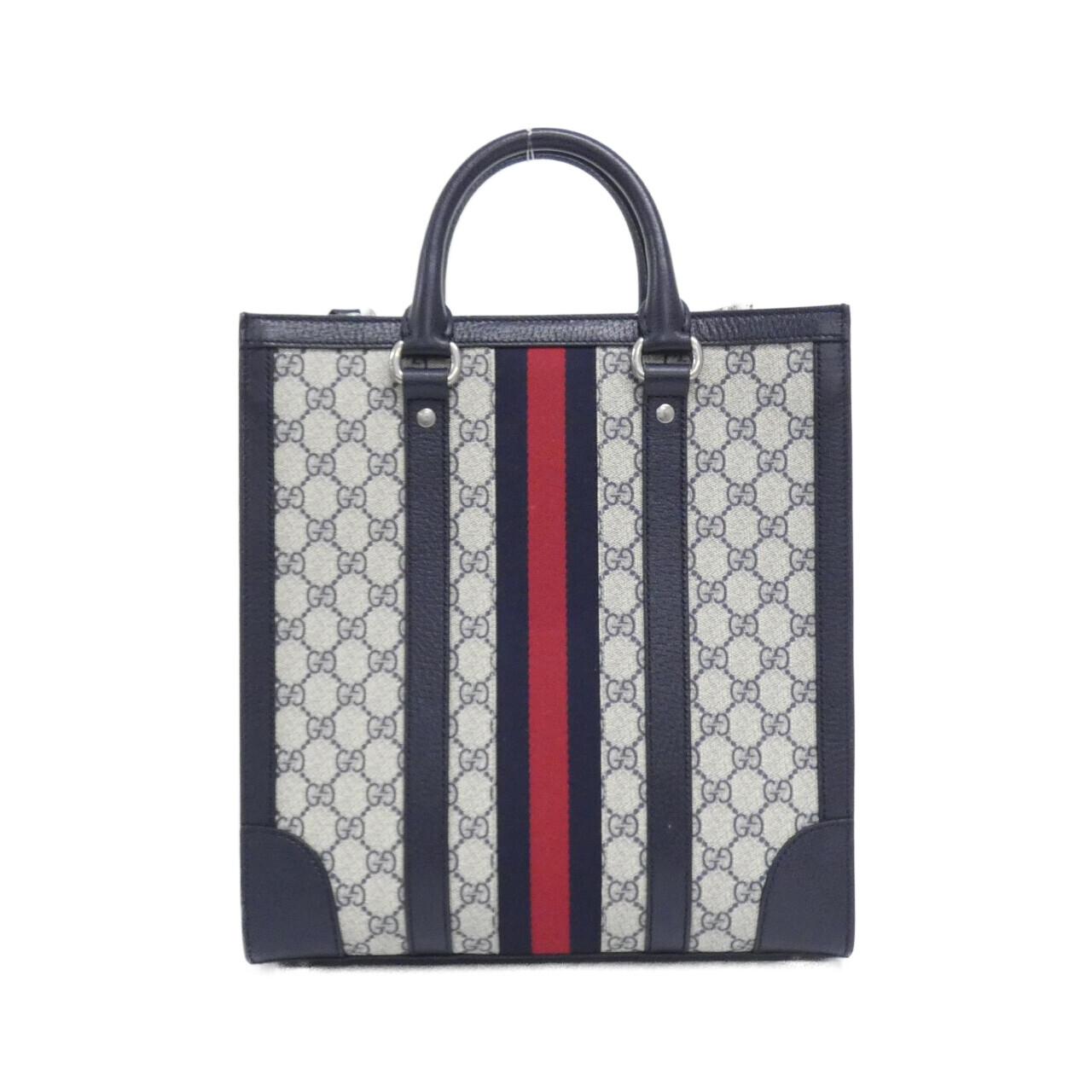 Gucci Ophidia Supreme Bag Leather Canvas Travel Bag