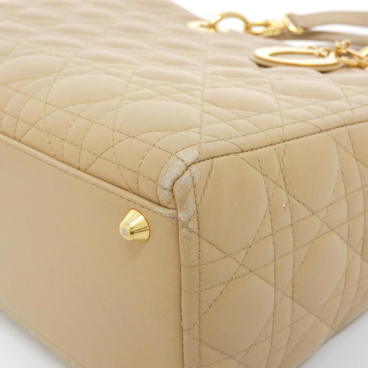 Dior Christian Lady Bag Lambskin Travel Bag Lambskin Bag 9