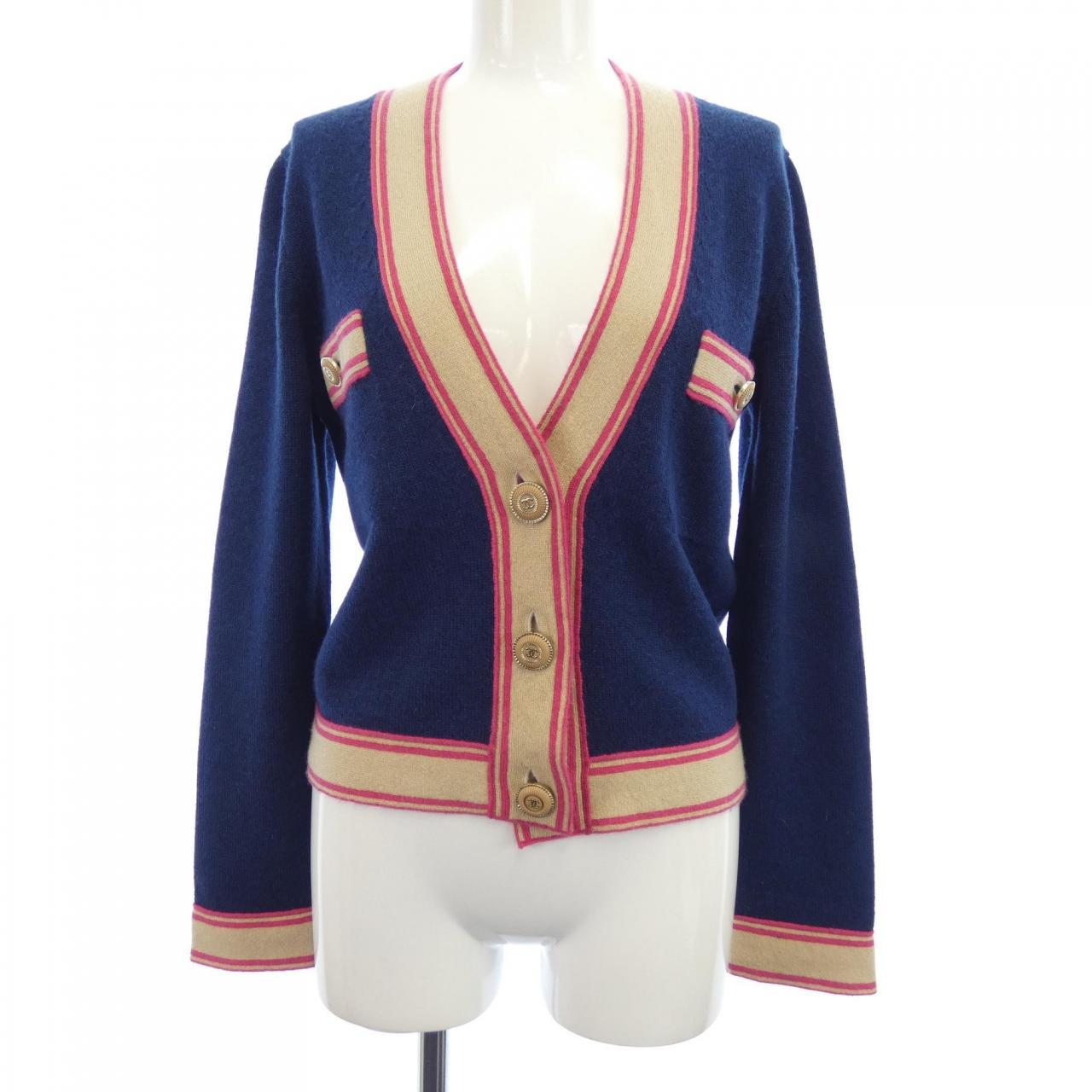 Chanel P62955K48449 100% Cashmere Cardigan Bag