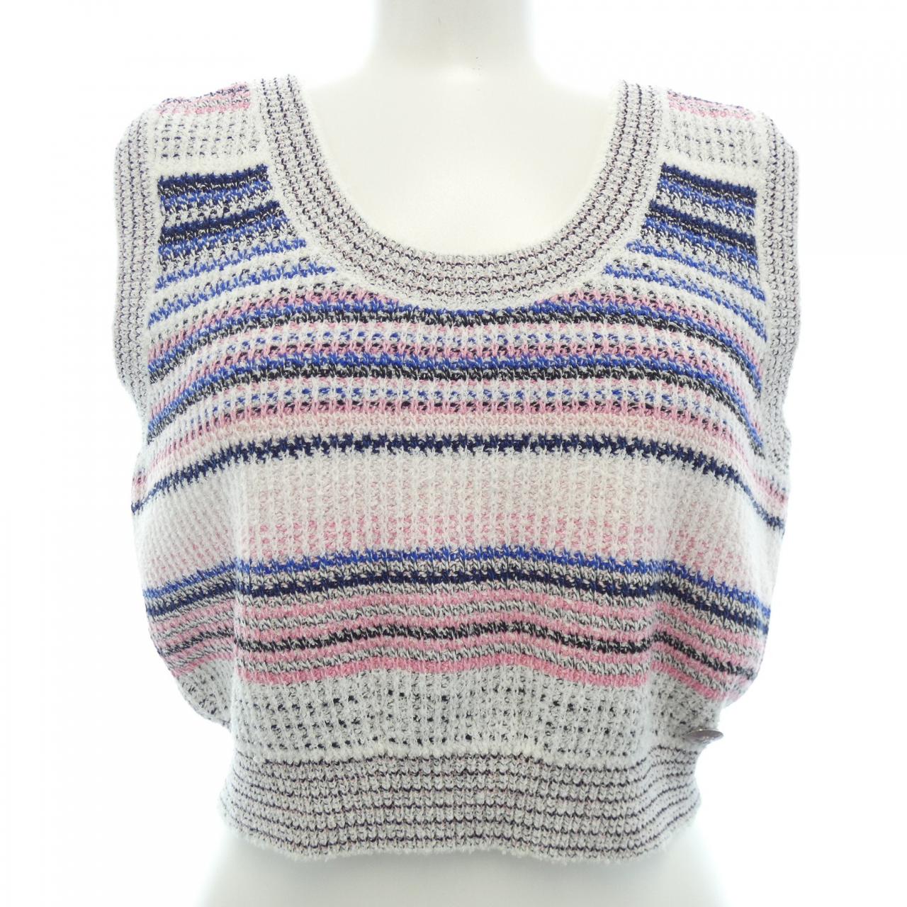 Chanel P77111K11156 24S Cashmere Blend Vest Bag