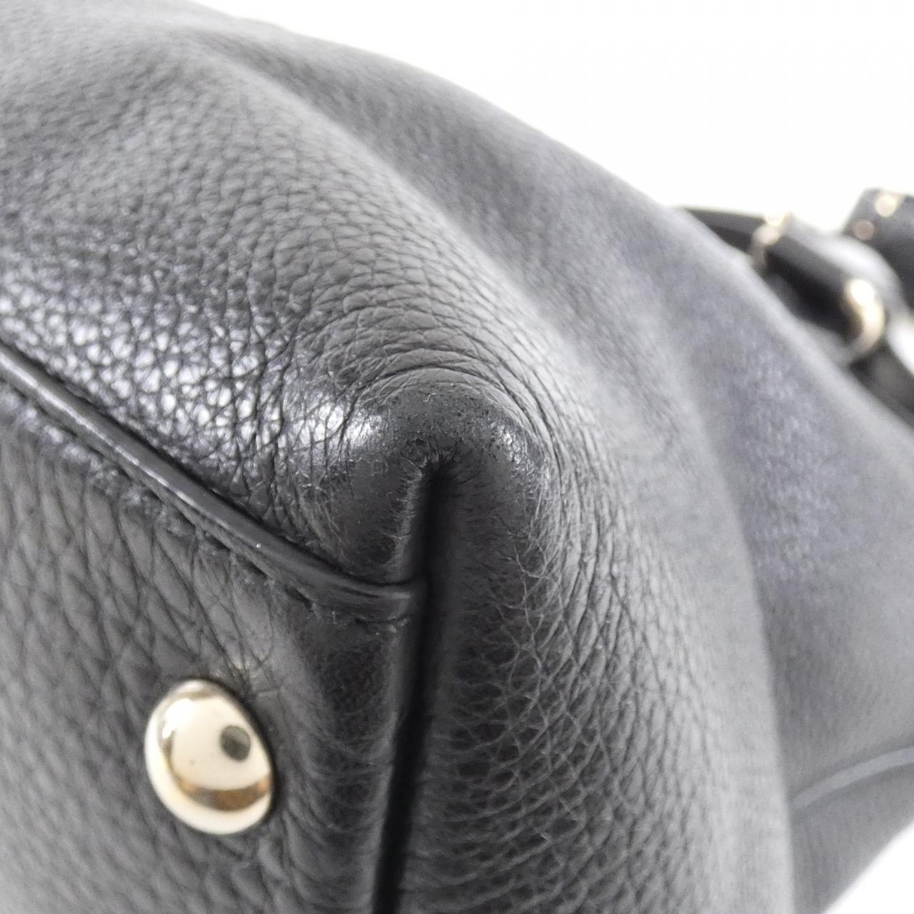 Gucci Gucci 308362 A7M0G Leather Bag Travel Bag