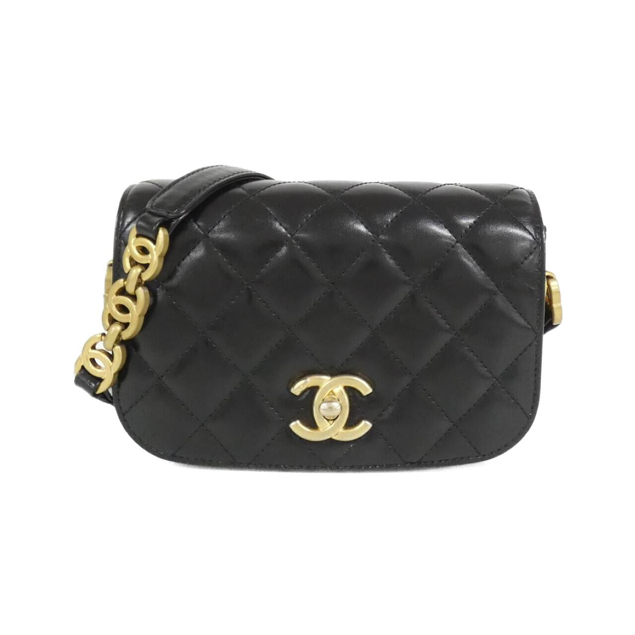 Chanel AS3402 Calf Suede Shoulder Bag