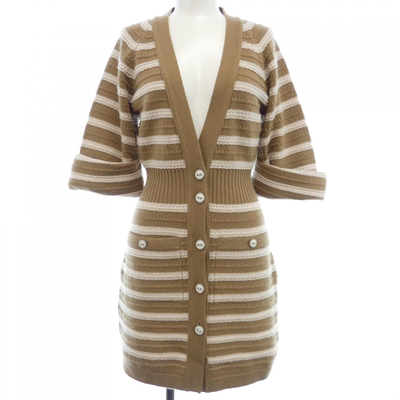 Chanel P51639K06641 Cashmere Long Cardigan Bag