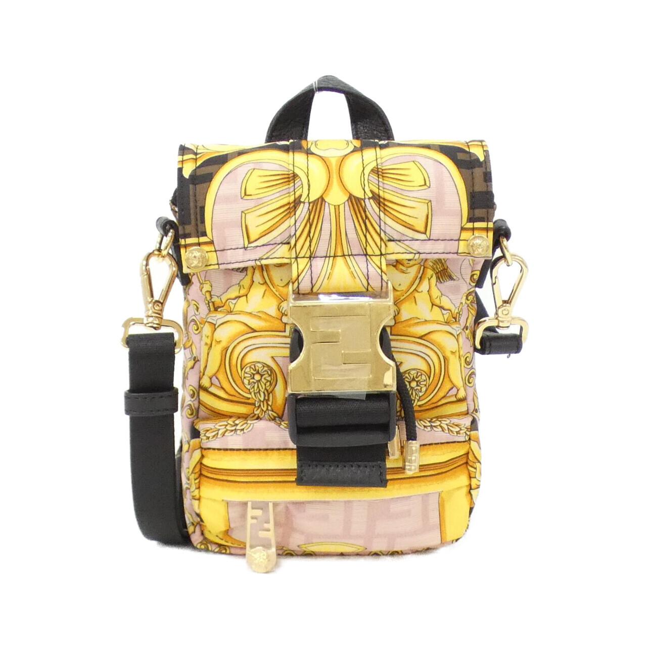 Fendi 7Vz068 Aiti Calf Shoulder Bag Nylon