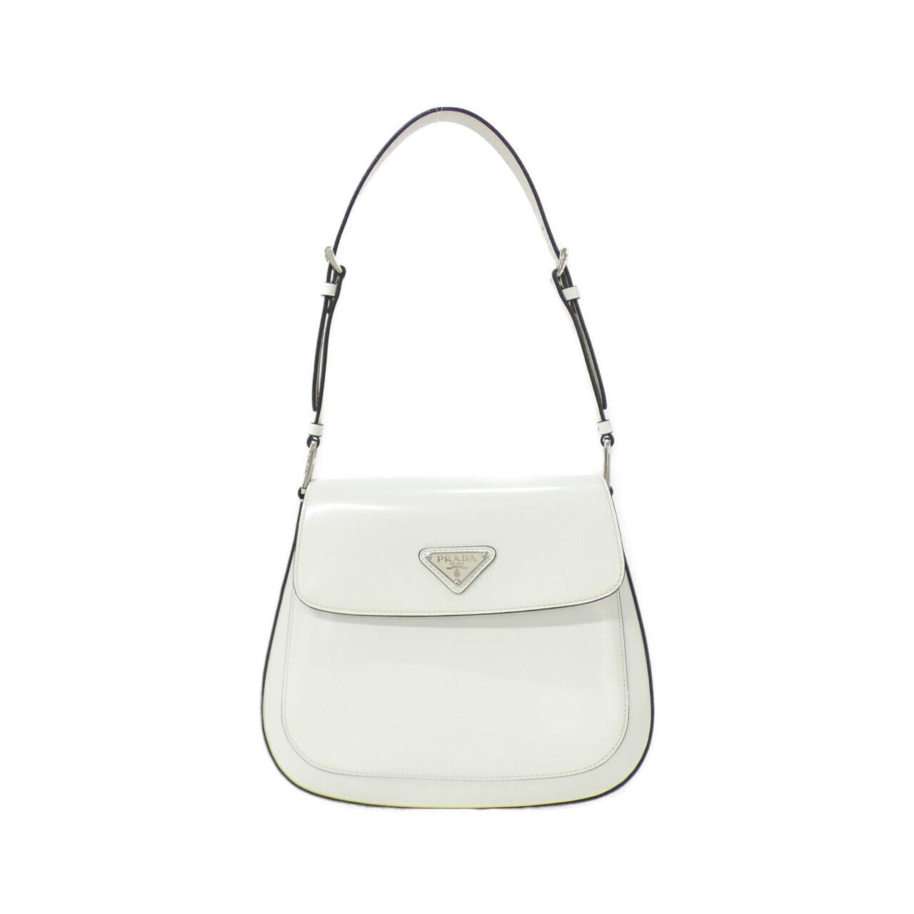 Prada 1Bd303 Spazzolato Shoulder Bag