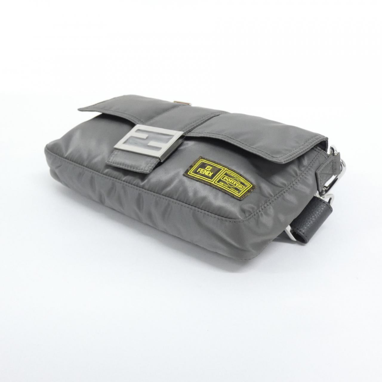 Fendi Baguette Waist Bag Nylon Shoulder Bag