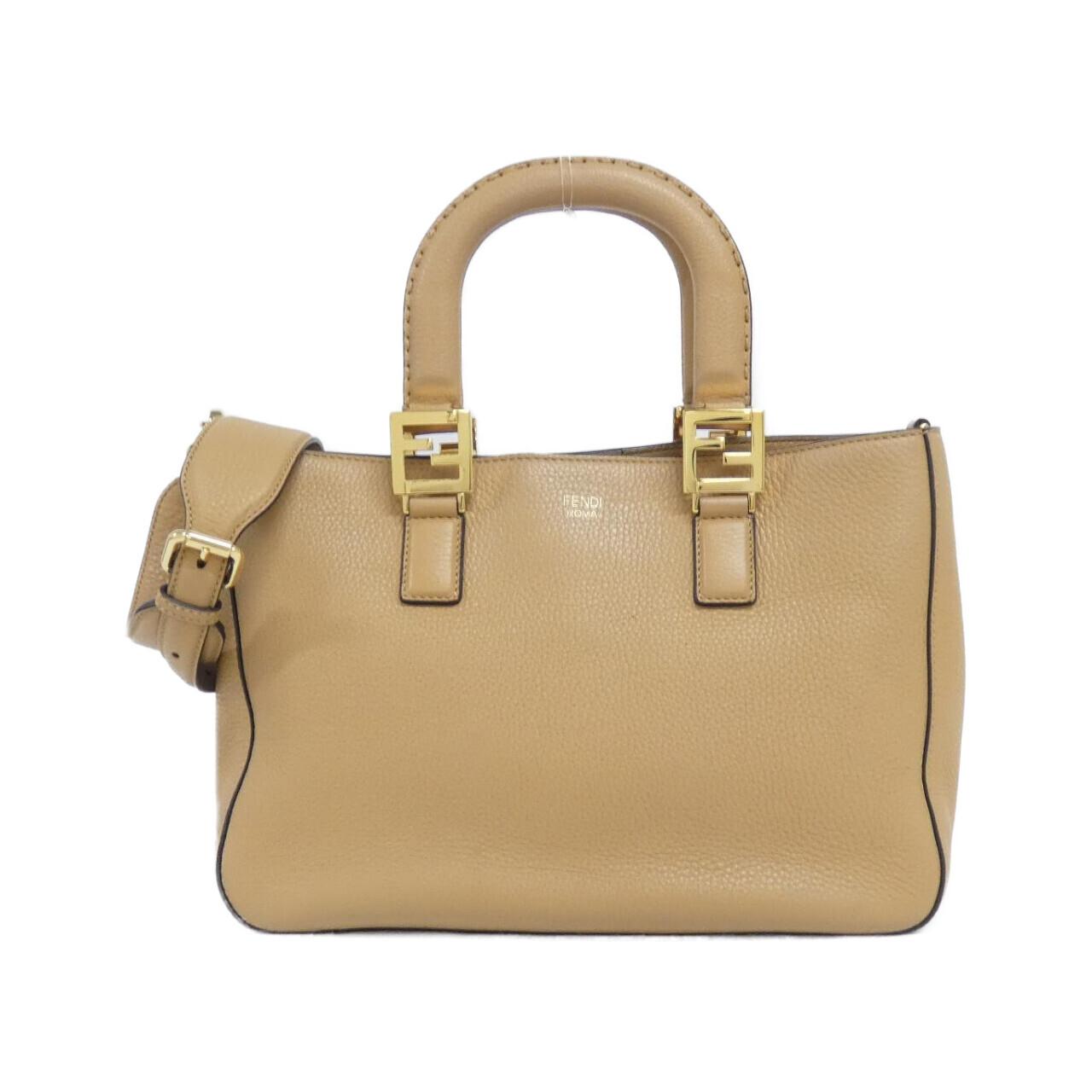 Fendi Ff Tote Calf Tote Bag