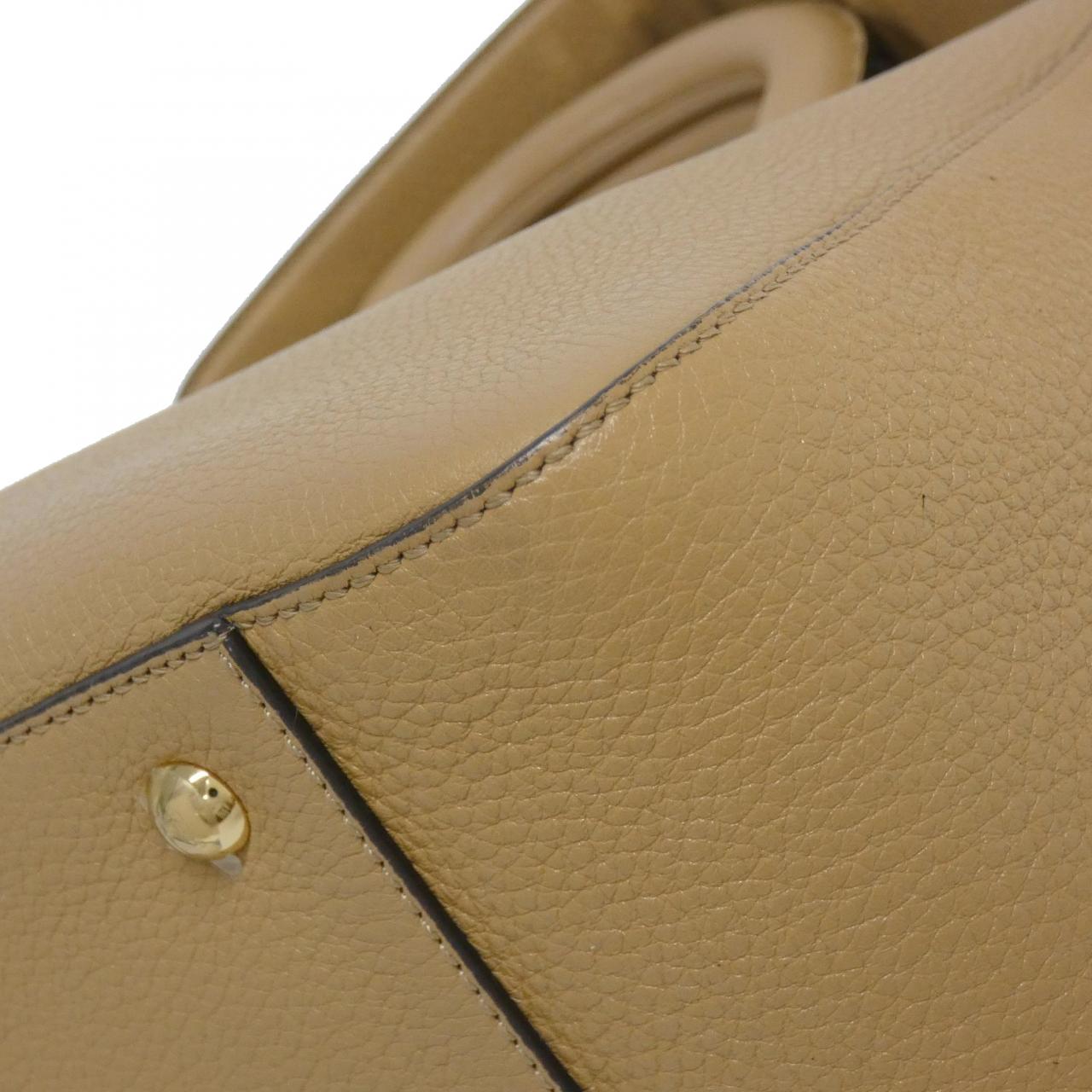 Fendi Ff Tote Calf Tote Bag