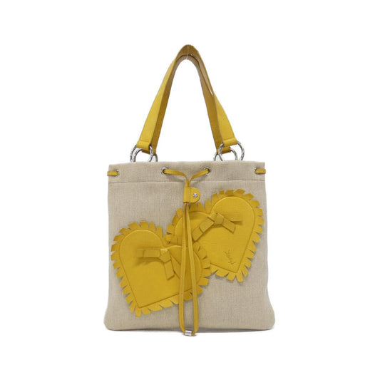 YSL Saint Laurent Yves Shoulder Bag Canvas
