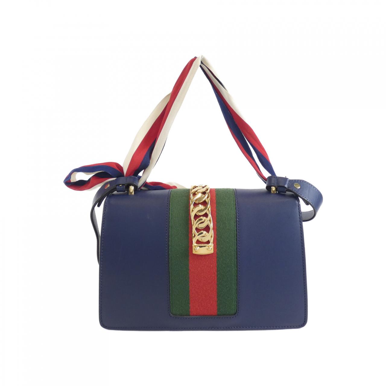 Gucci Sylvie Shoulder Bag Leather Bag 8