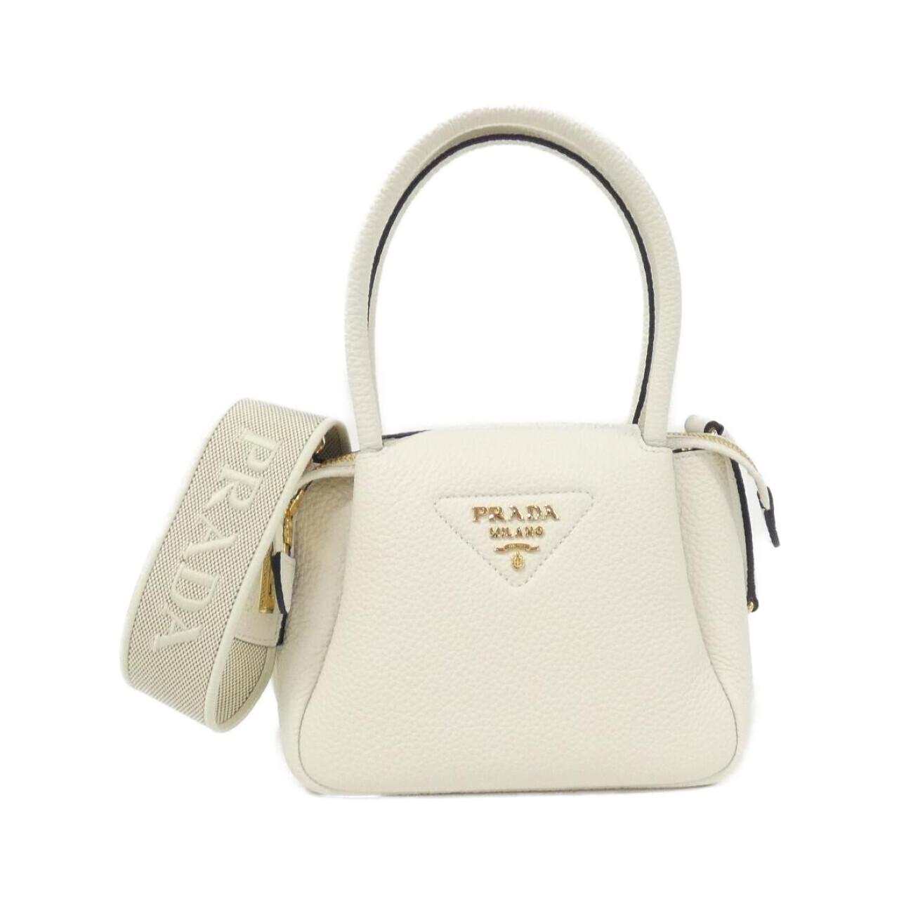 Prada 1Ba362 Vit Daino Soft Shoulder Bag
