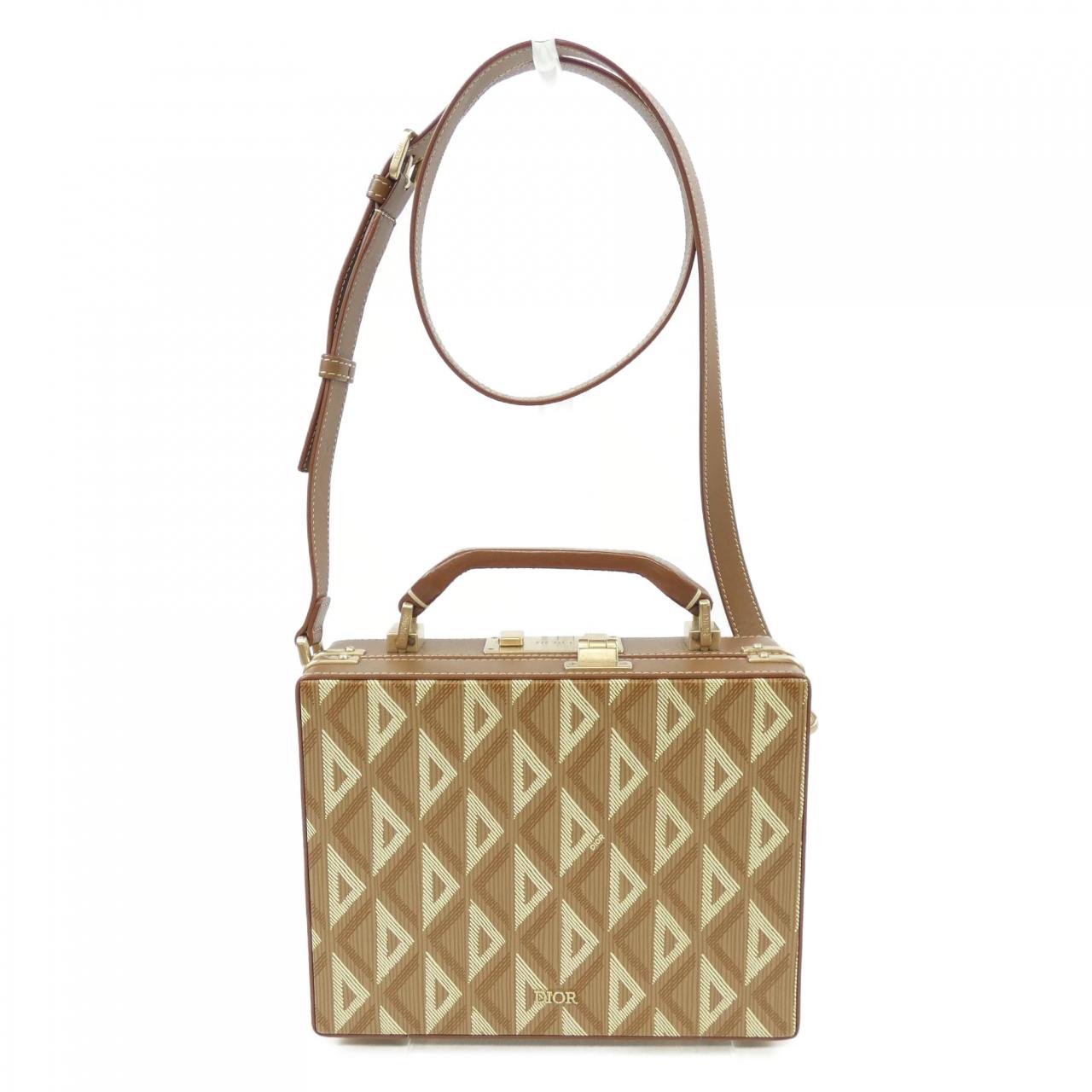 Dior Lock Case Cd Diamond Bag Travel Bag
