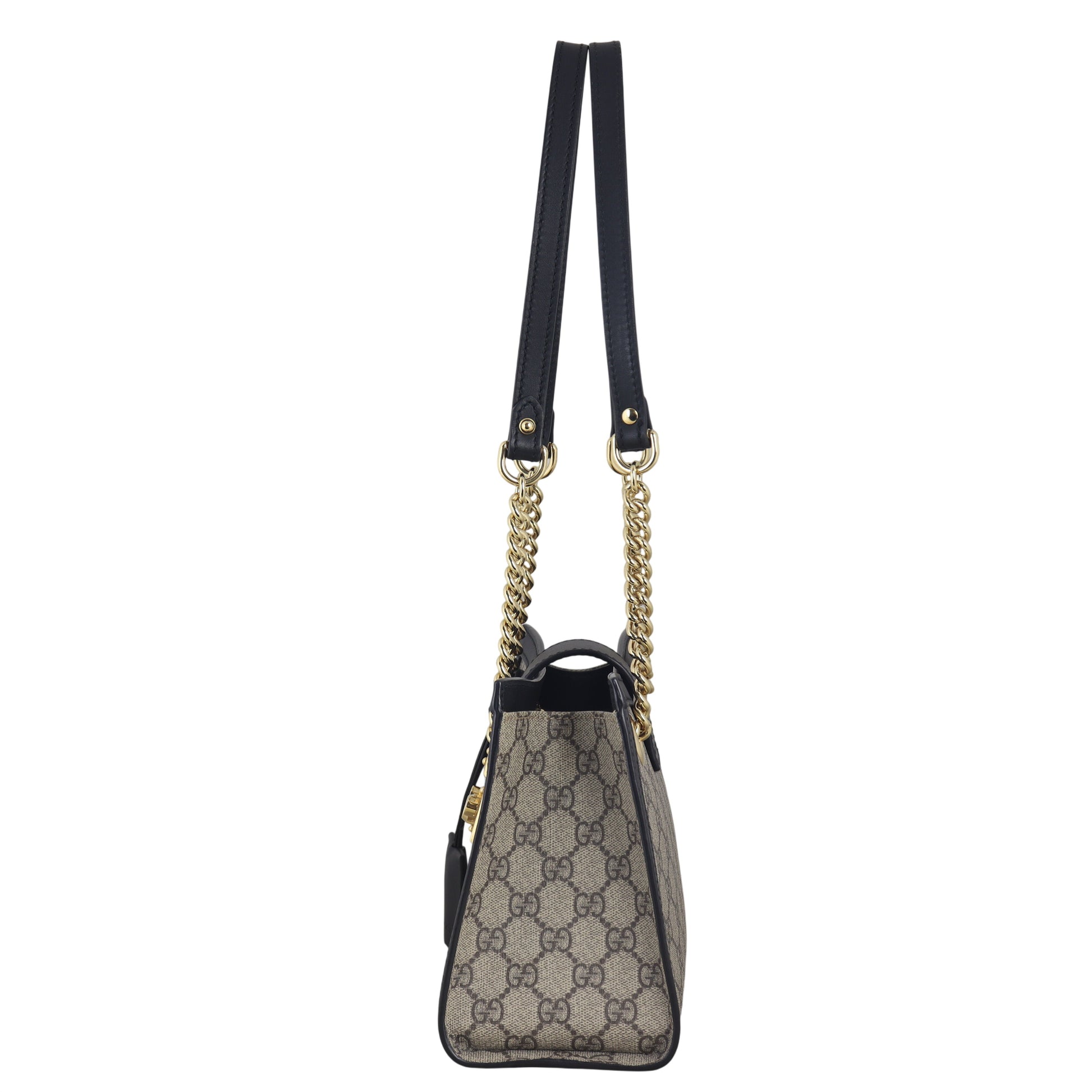 Gucci GG Supreme Small Padlock Tote