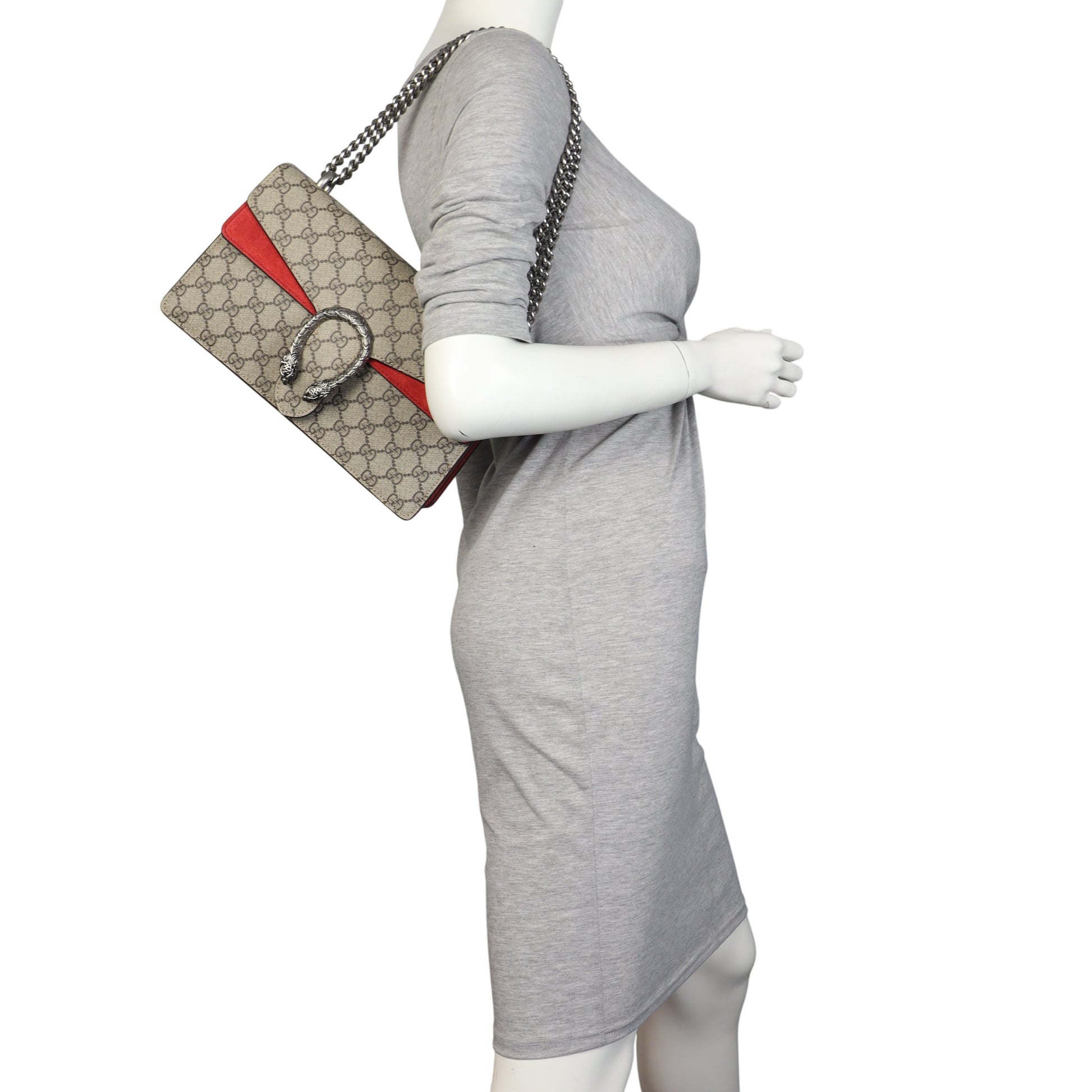 Gucci Dionysus GG Supreme Small Shoulder Bag