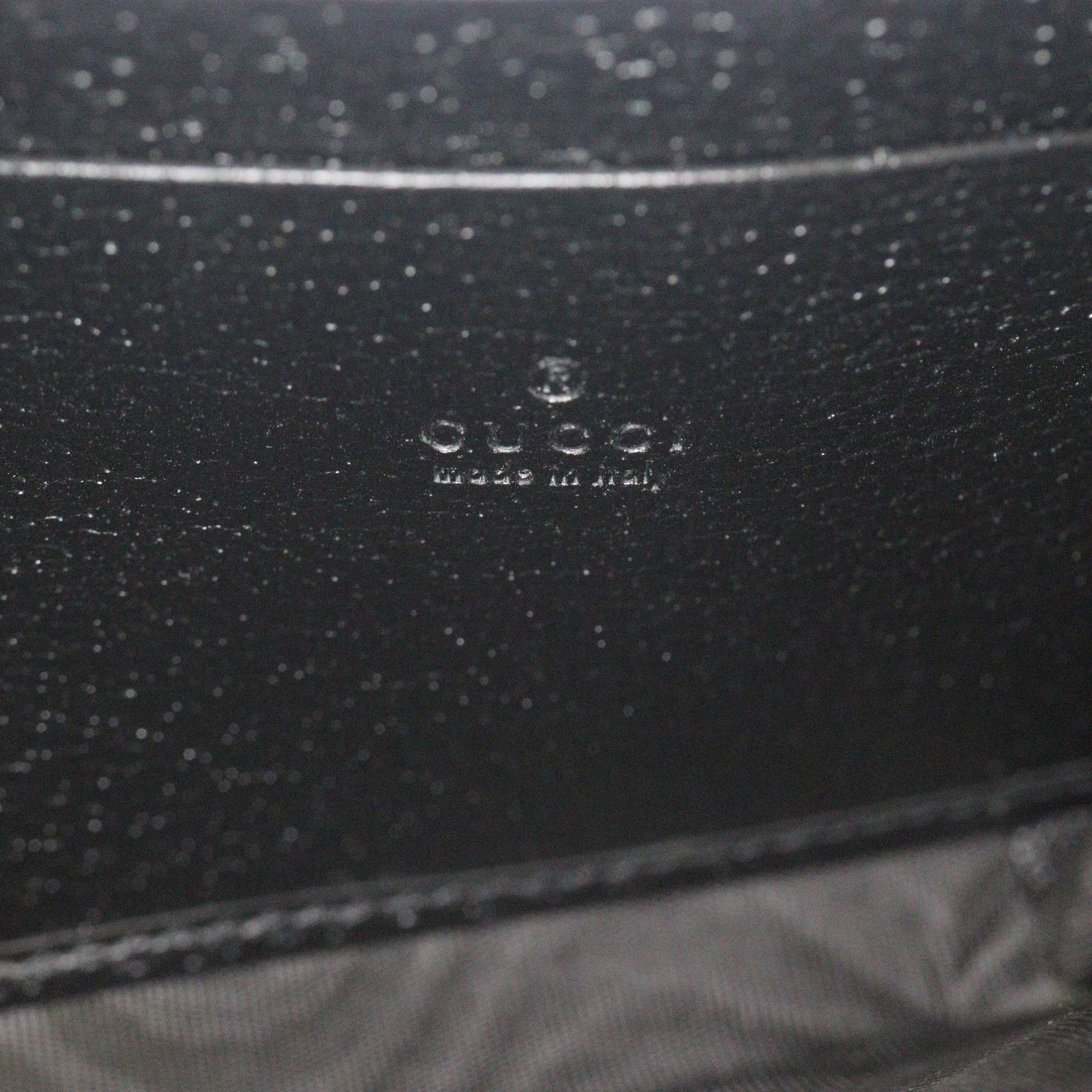 Gucci Dionysus GG Denim Chain Wallet