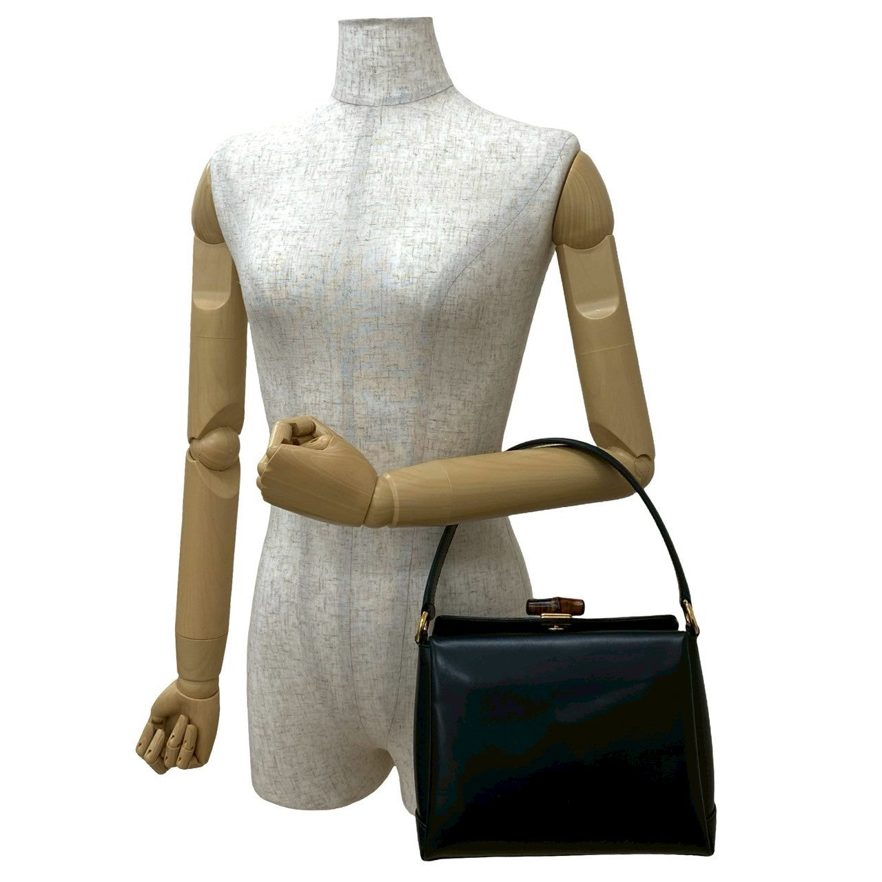 Gucci Bamboo Handbag Leather Travel Bag Handbag 3