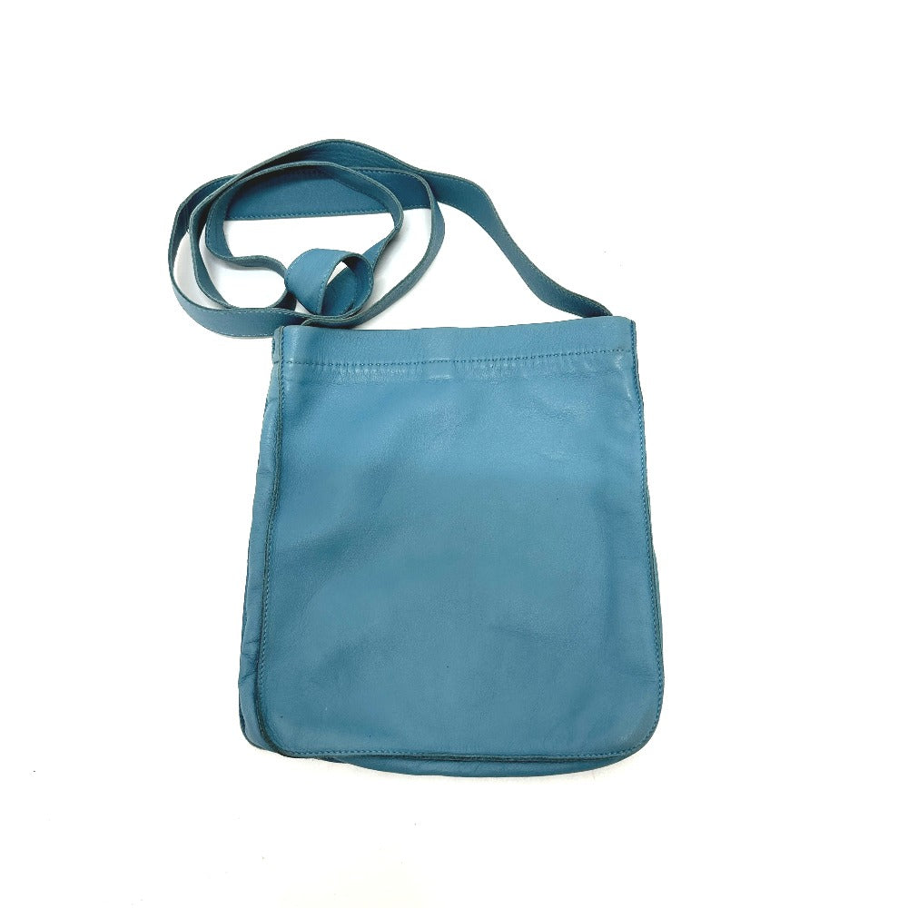 Hermes Shoulder Bag Crude Cell Leather Blue