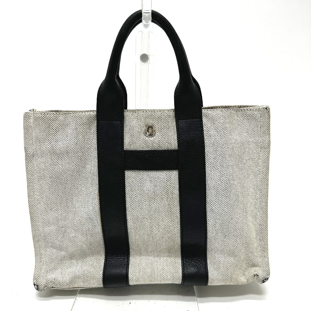 Tote Bag Toile H, Gray Sac Arne Leather