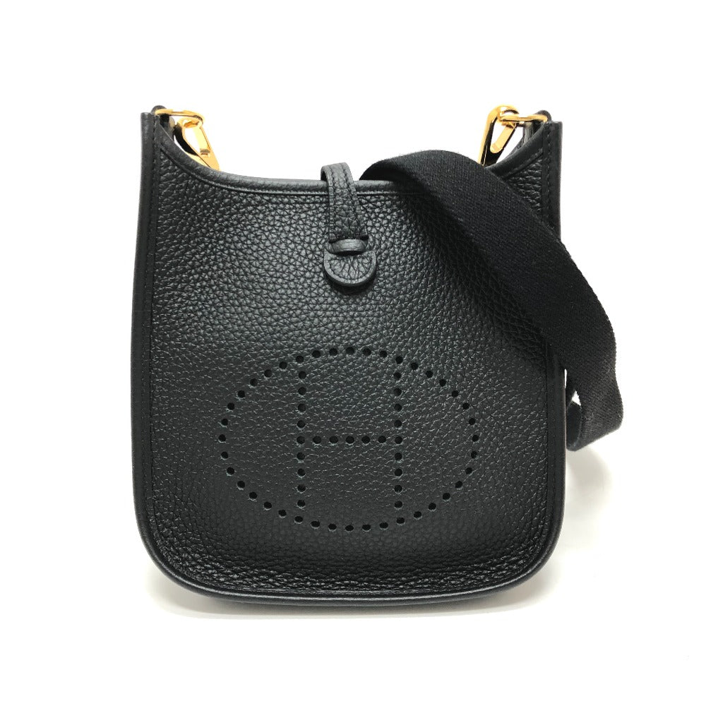 Hermes Shoulder Bag Taurillon Clemence Evelyn Tpm Amazone Black 2786 24239 1