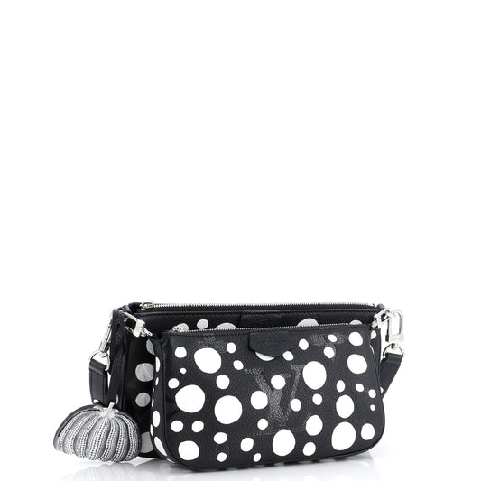 Louis Vuitton Multi Pochette Accessoires Yayoi Kusama Infinity Dots Monogram Shoulder Bag