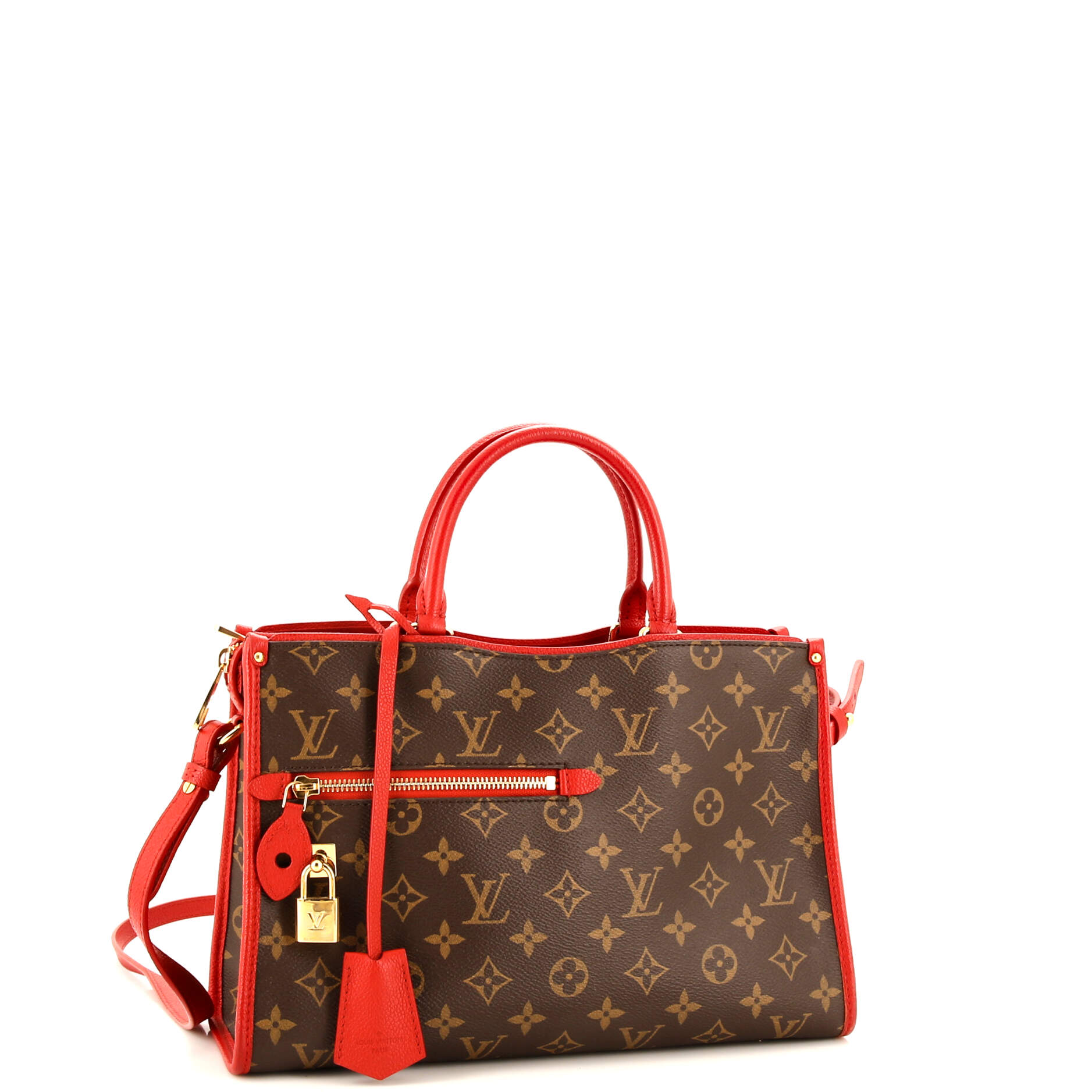 Louis Vuitton Popincourt Nm Handbag Pm Canvas Monogram Tote Bag