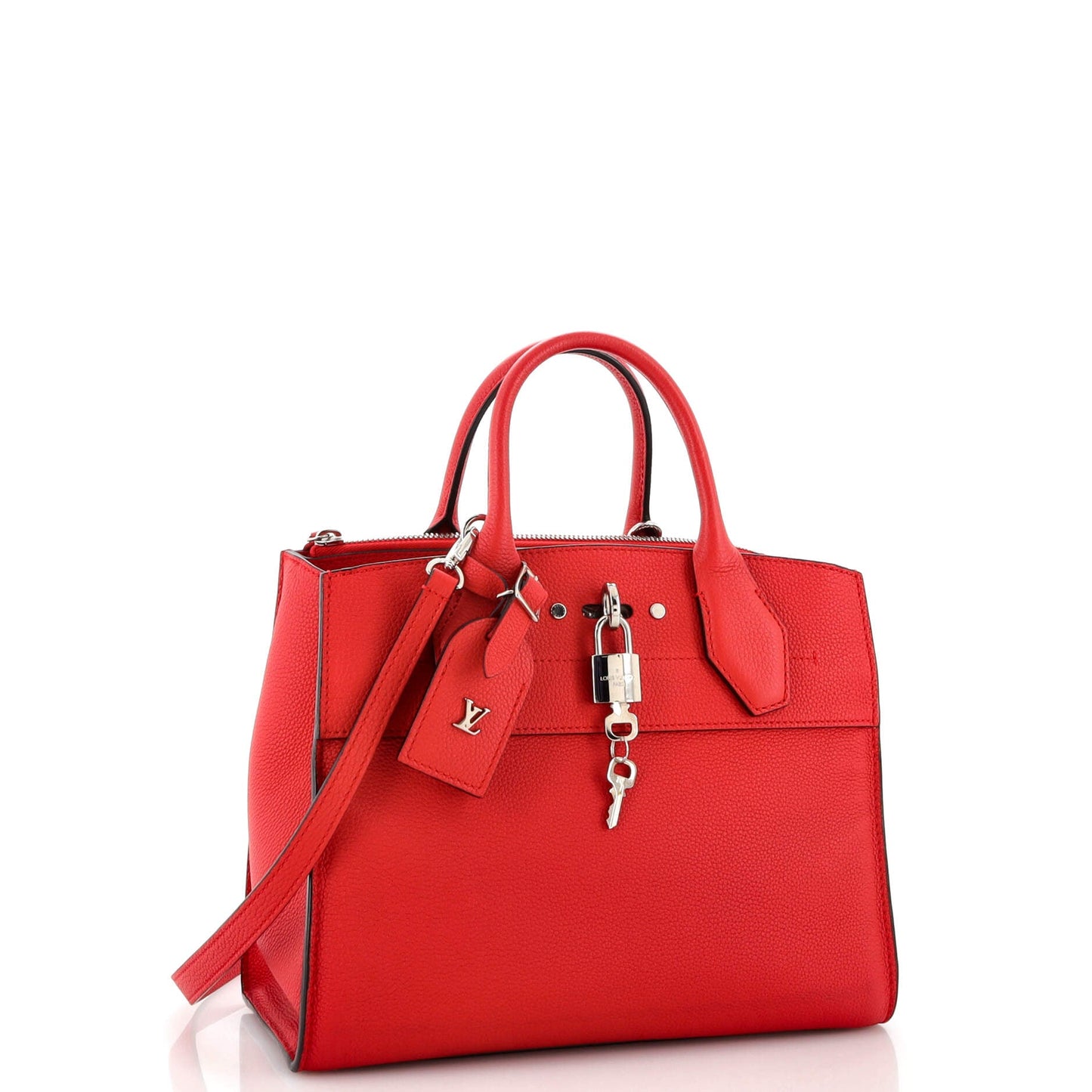 Louis Vuitton City Steamer Handbag Pm Leather Travel Bag Leather Pm27956112