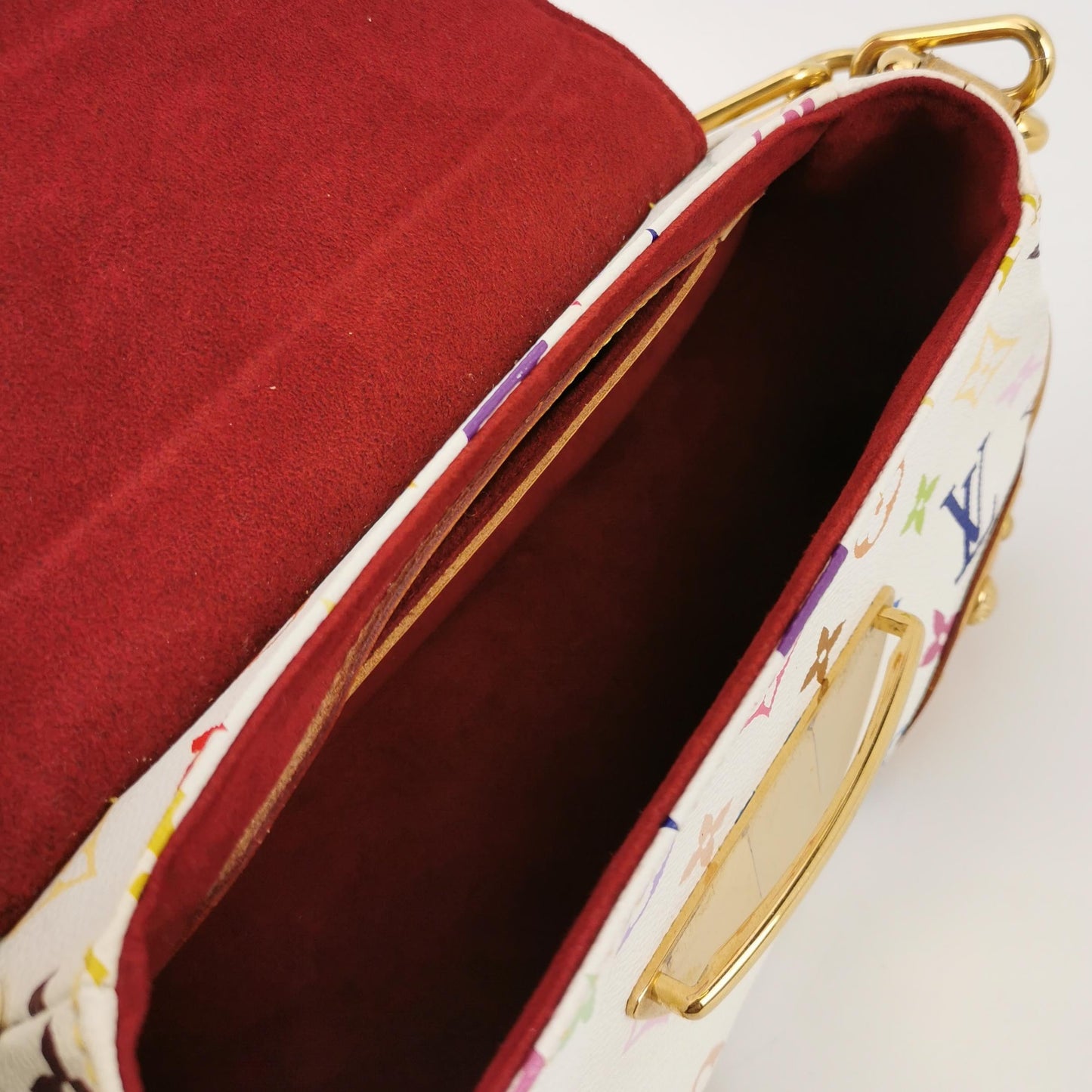 Louis Vuitton x Takashi Murakami Marilyn White Multicolor Handbag Multicolor 2