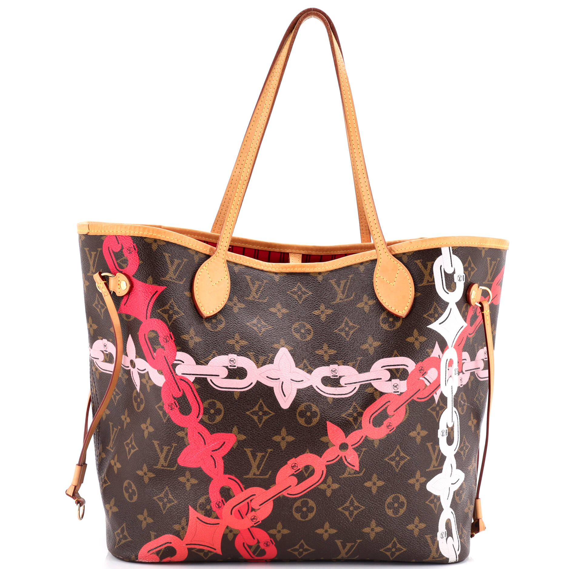 Louis Vuitton Neverfull Nm Tote Limited Edition Bay Mm Canvas Monogram Tote Bag