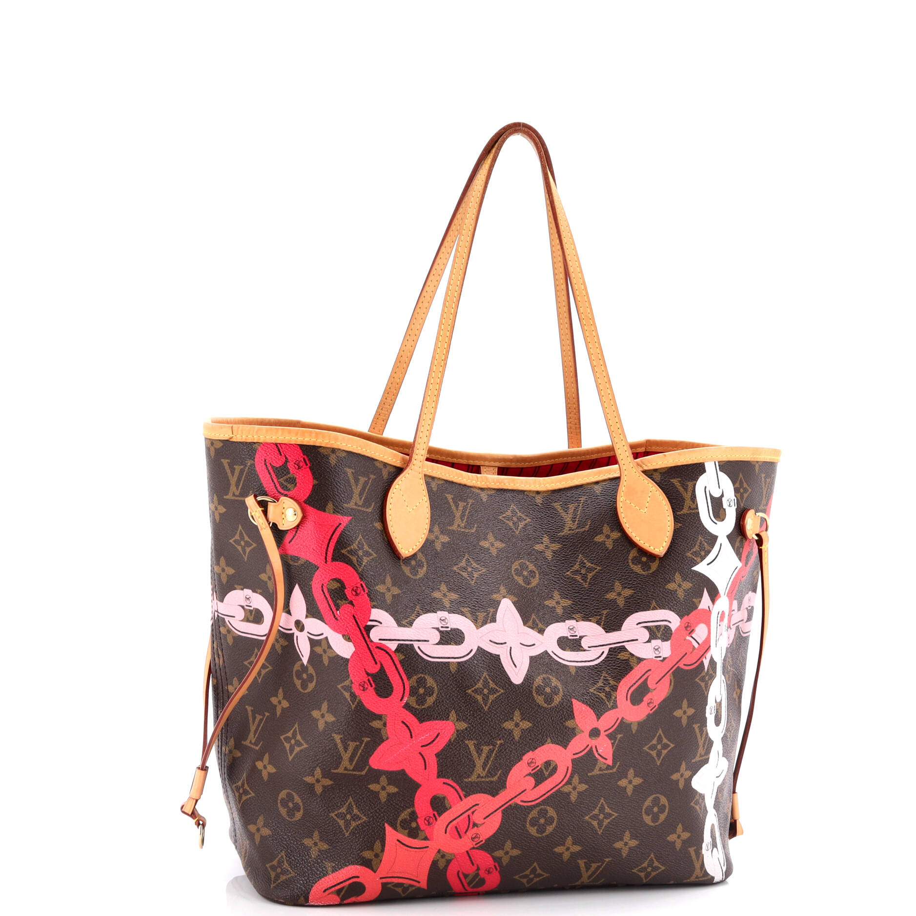 Louis Vuitton Neverfull Nm Tote Limited Edition Bay Mm Canvas Monogram Tote Bag