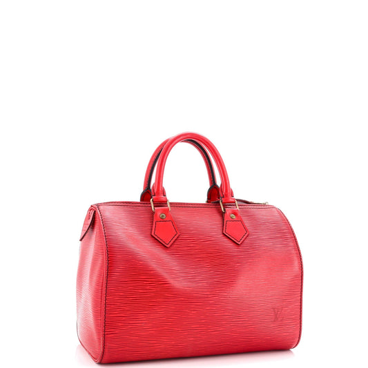 Louis Vuitton Speedy Handbag Epi Leather Travel Bag