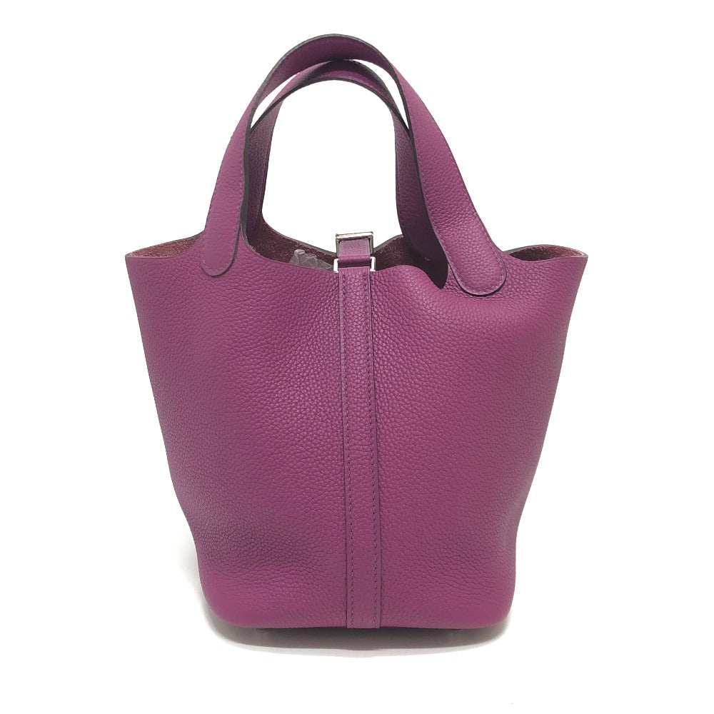 Togo Purple Picotan Lock Pm Travel Bag