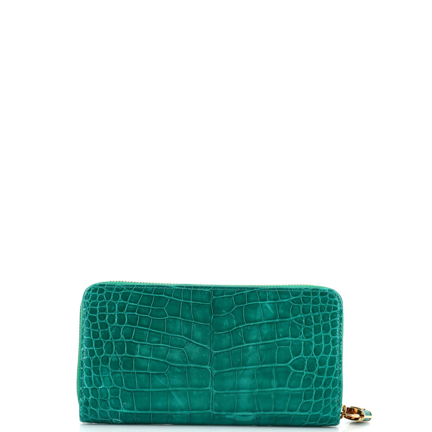 Louis Vuitton Padlock Zippy Wallet Crocodile Handbag Travel Bag