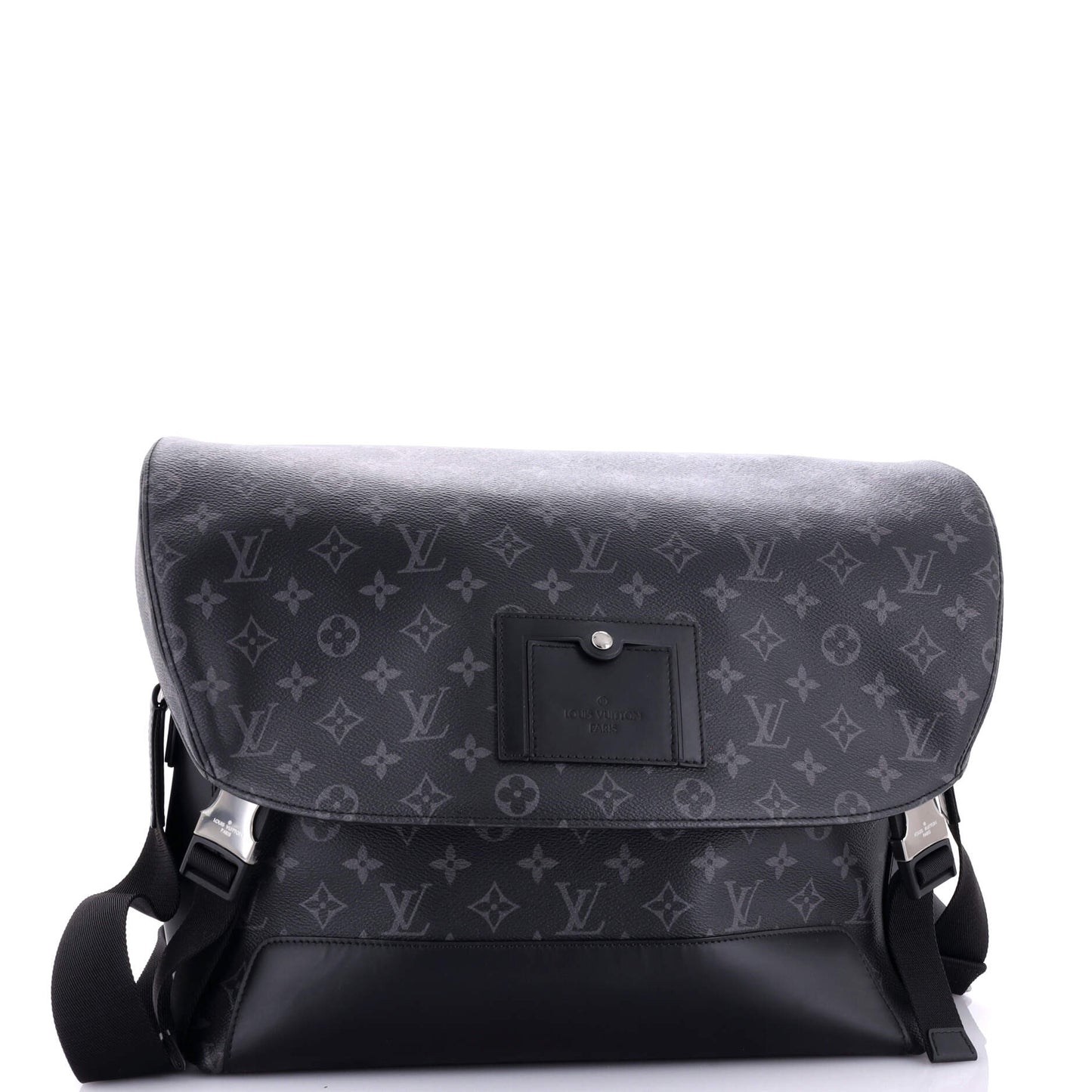 Louis Vuitton Voyager Messenger Bag Eclipse Mm Canvas Monogram Shoulder Bag