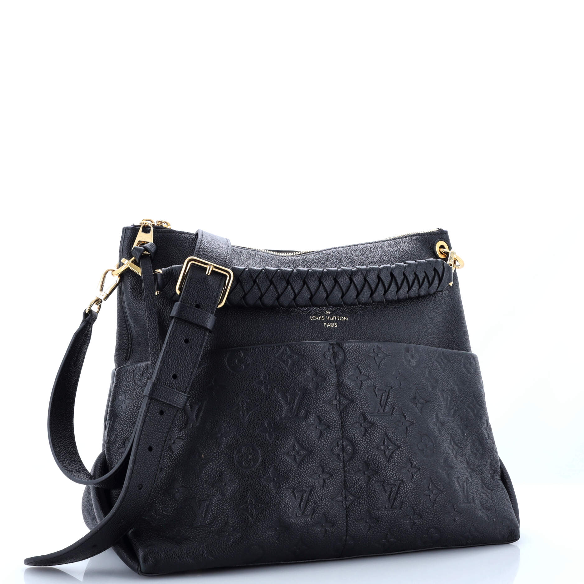 Louis Vuitton Maida Handbag Empreinte Leather Monogram Shoulder Bag