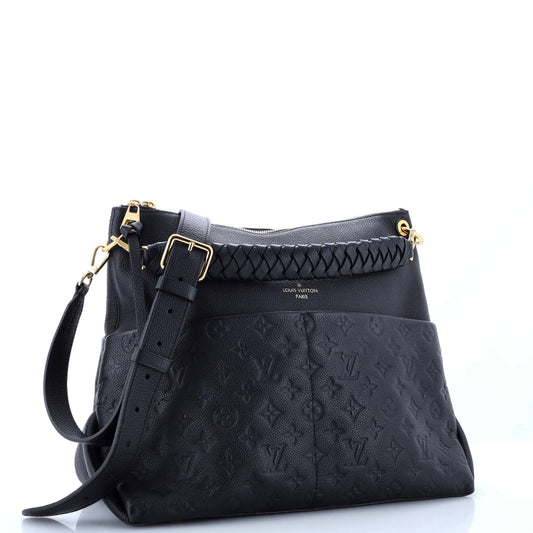 Louis Vuitton Maida Handbag Empreinte Leather Monogram Shoulder Bag