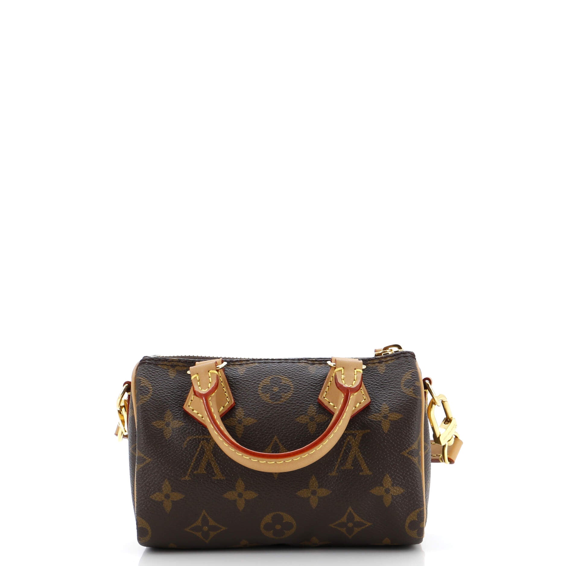 Louis Vuitton Speedy Bandouliere Nm Bag Nano Canvas Monogram Shoulder Bag