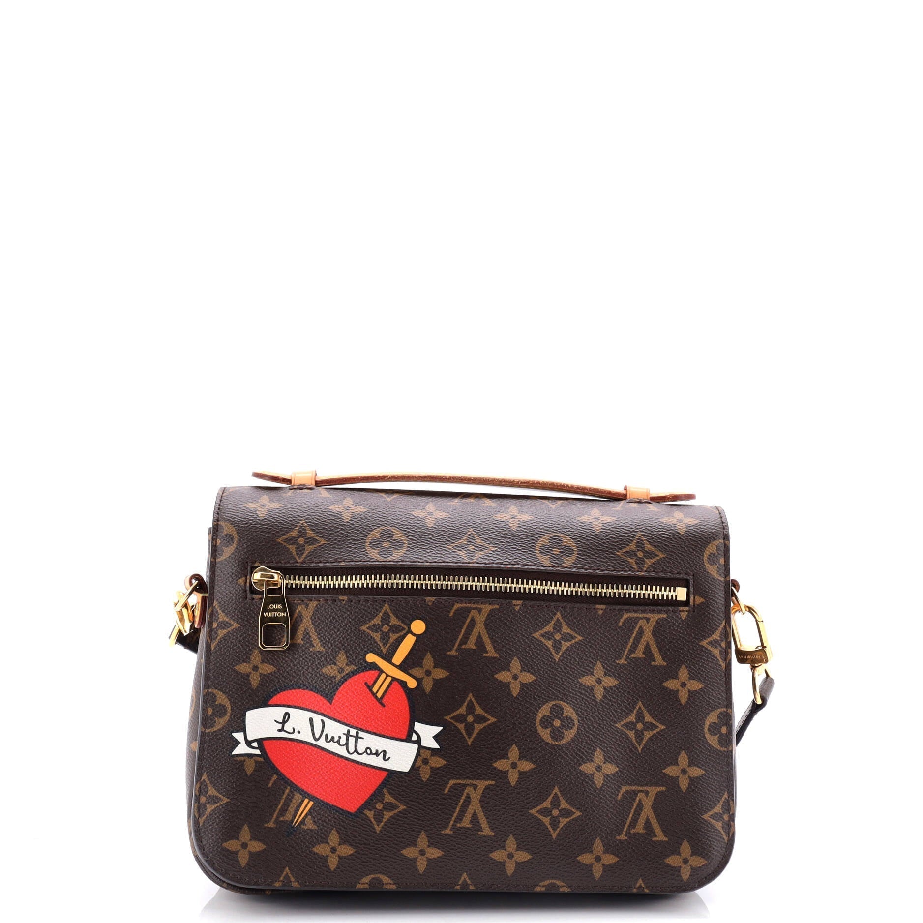 Louis Vuitton Pochette Metis Limited Edition Patches Shoulder Bag Canvas Monogram Canvas 2845966
