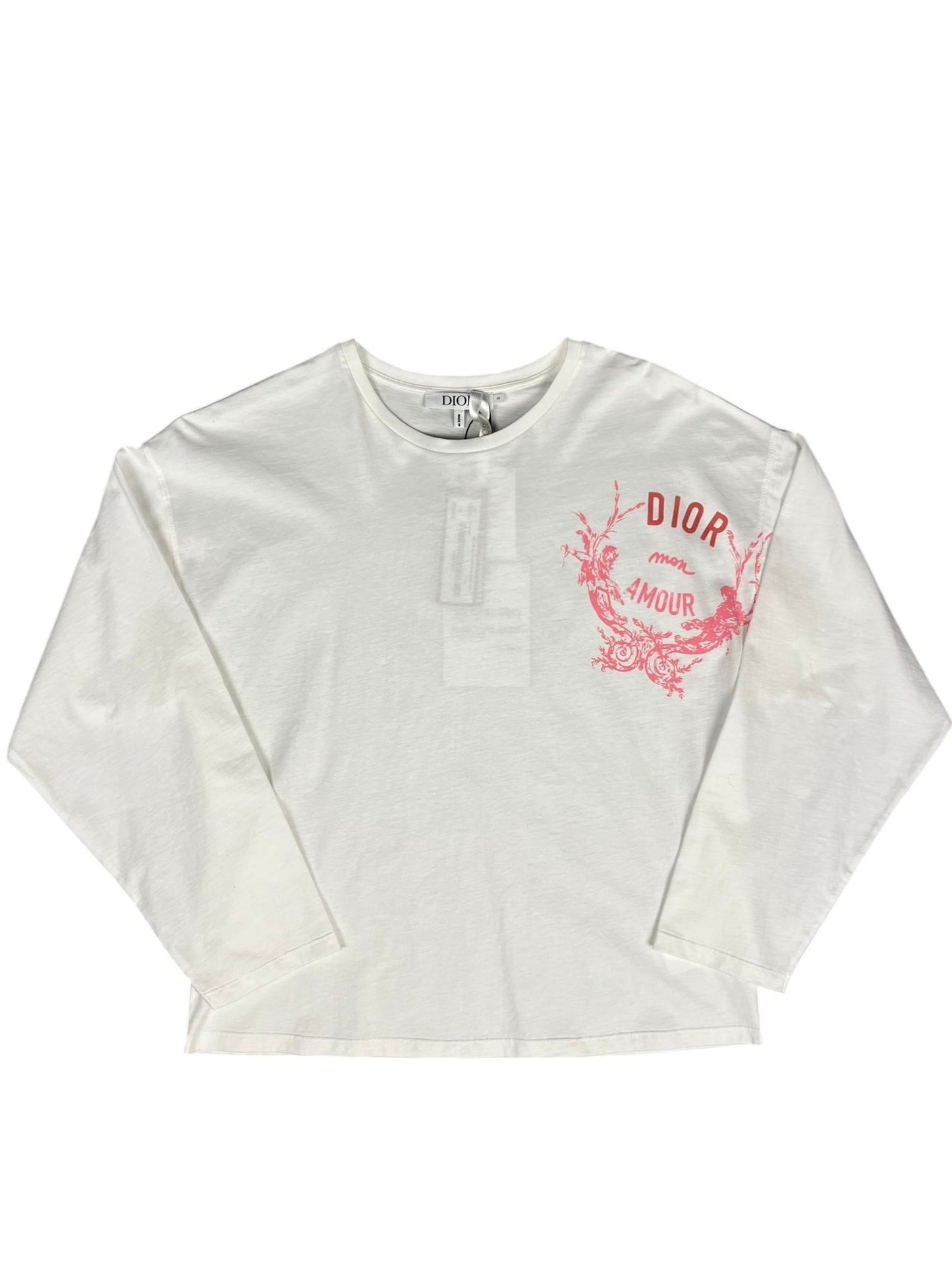 Dior Handbag Mon Amour Long Sleeve Shirt Pink