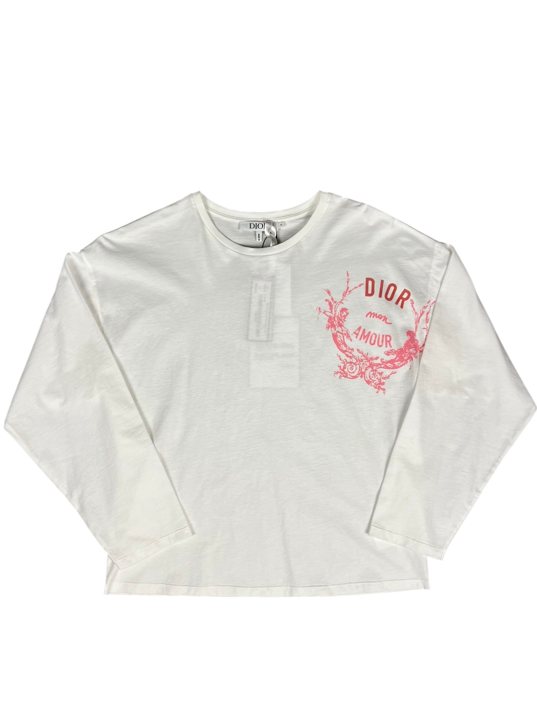 Dior Handbag Mon Amour Long Sleeve Shirt Pink