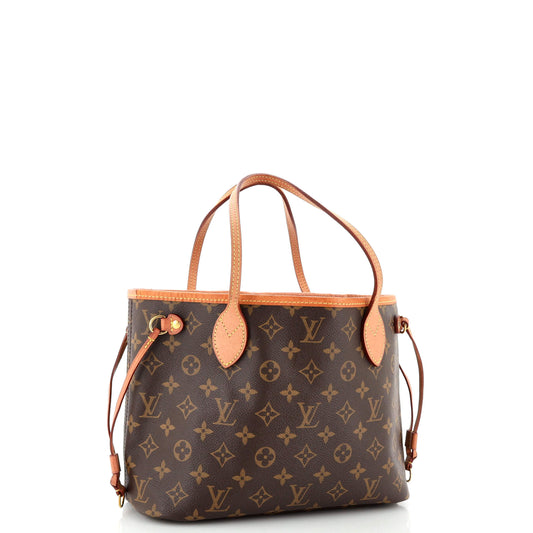 Louis Vuitton Neverfull Nm Tote Pm Canvas Monogram Tote Bag