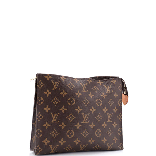 Louis Vuitton Toiletry Pouch Nm Handbag Canvas Monogram Travel Bag