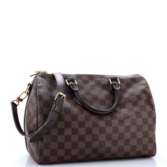 Louis Vuitton Speedy Bandouliere Bag Damier Shoulder Bag