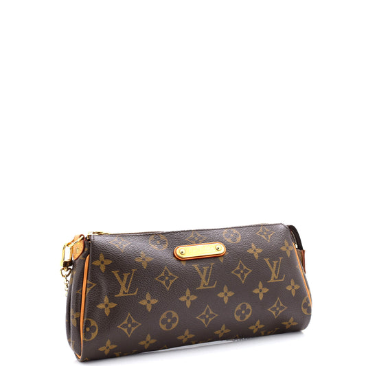 Louis Vuitton Eva Handbag Canvas Monogram Clutch Bag