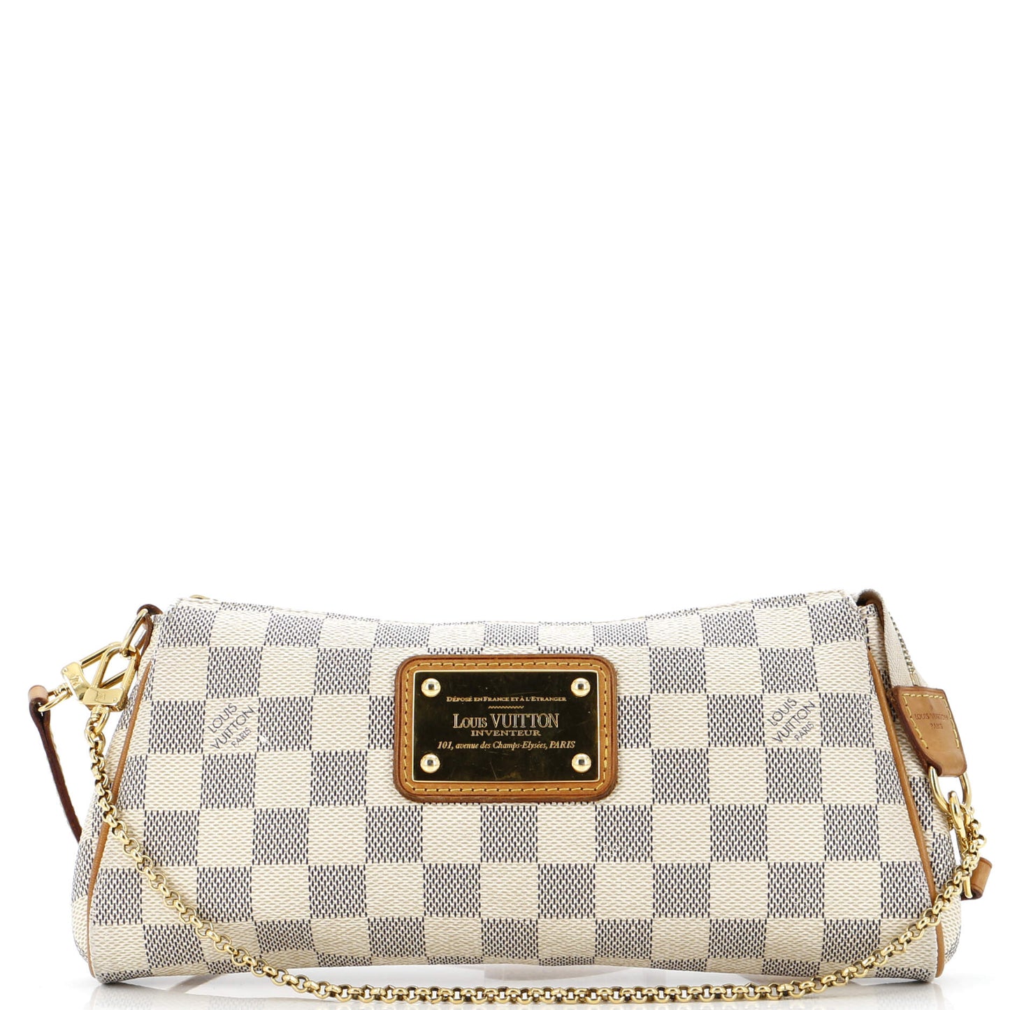 Louis Vuitton Eva Handbag Damier Clutch Bag