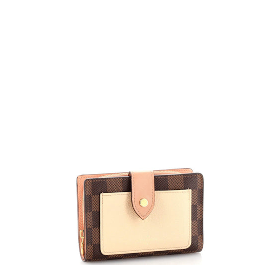 Louis Vuitton Juliette Wallet Damier With Handbag Leather Travel Bag