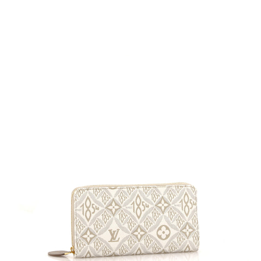 Louis Vuitton Zippy Wallet Limited Edition Since Jacquard Handbag Monogram Travel Bag