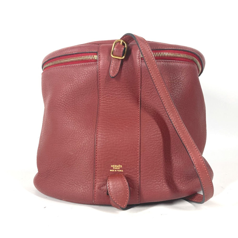 City Women Leather Red Travel Bag