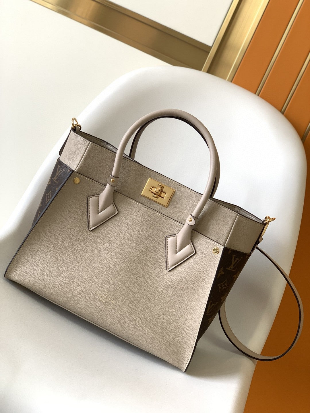 Top Quality On My Side Mm Tote Canvas Monogram Shoulder Bag M58485 5264