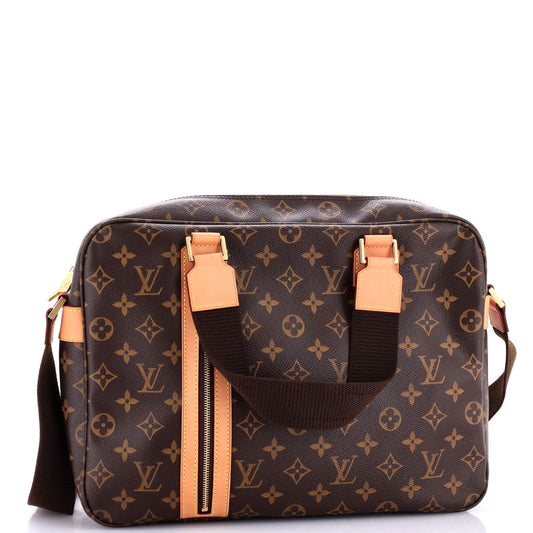 Louis Vuitton Sac Bosphore Handbag Canvas Monogram Travel Bag